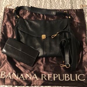 Banana Republic bag w/ free wallet
